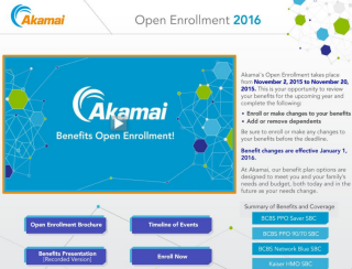 Akamai enrollment